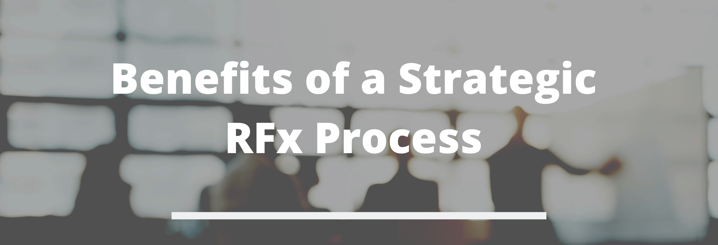 RFx is a term used to describe multiple types of requests.